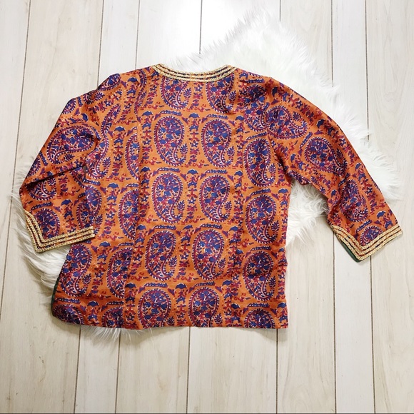 Soft Surroundings Moroccan Print Tunic Top - Picture 3 of 8